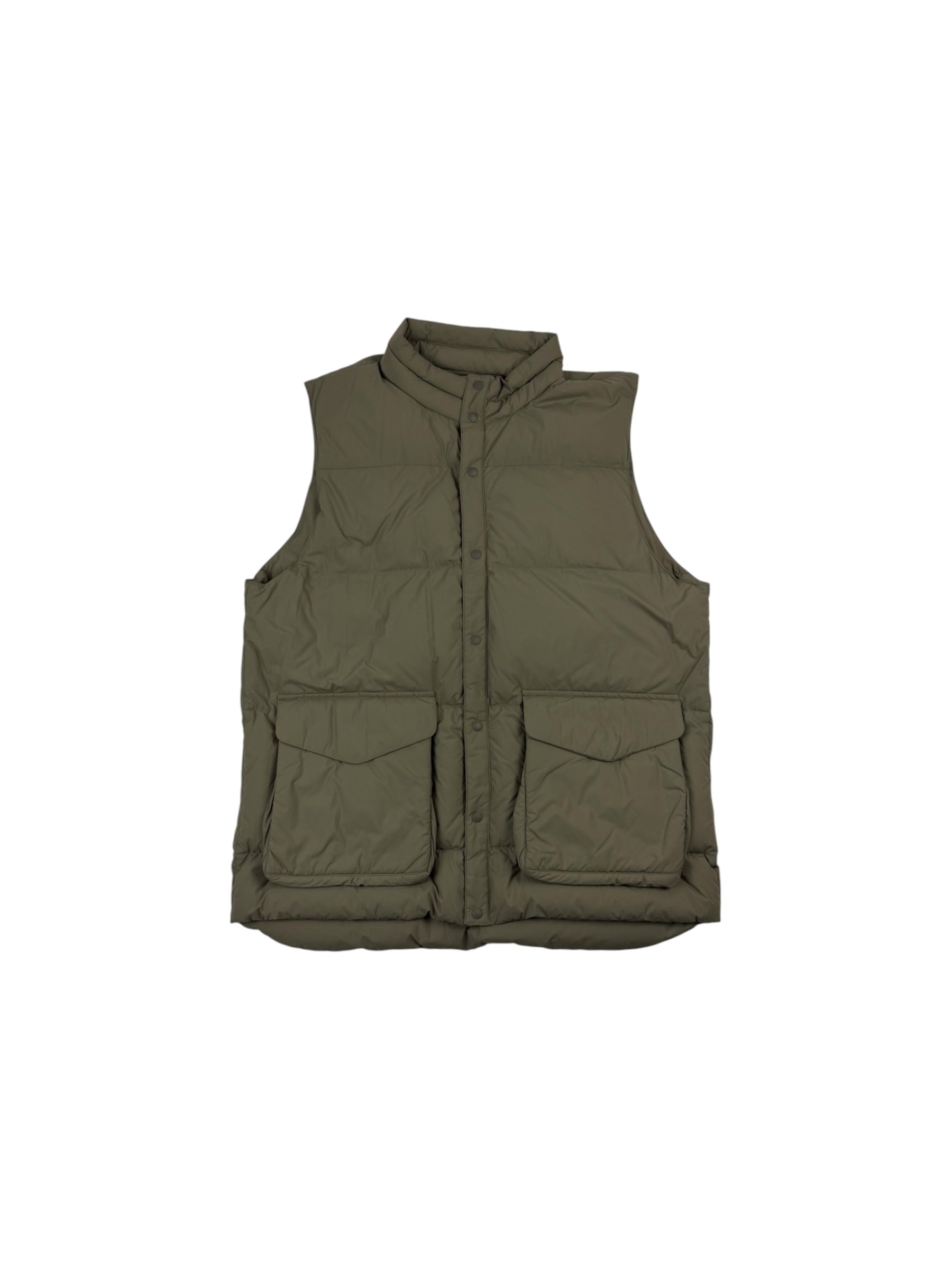 Snow Peak Recycled Down Olive Vest