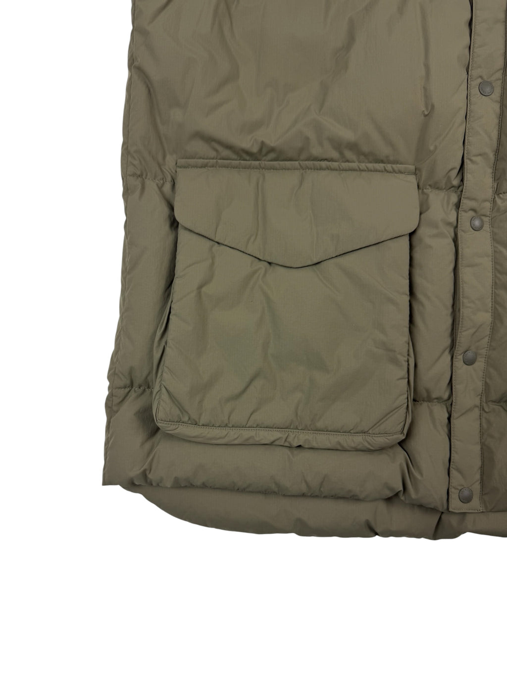 Snow Peak Recycled Down Olive Vest