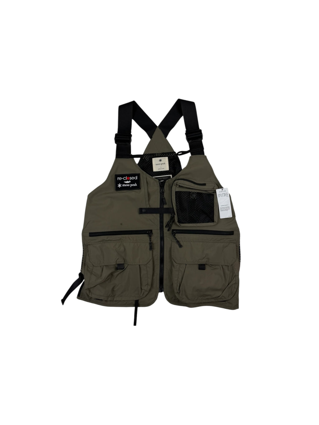 Snow Peak x Toned Trout Camp Vest