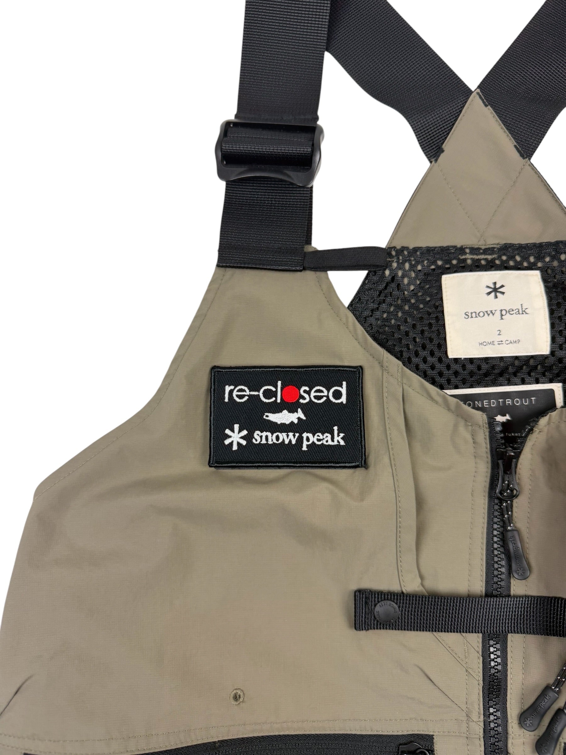 Snow Peak x Toned Trout Camp Vest