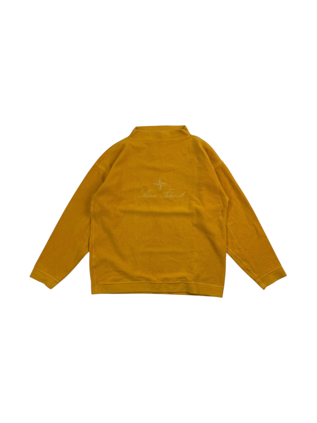 Stone Island 1987 Spell-Out Mock Neck Sweater