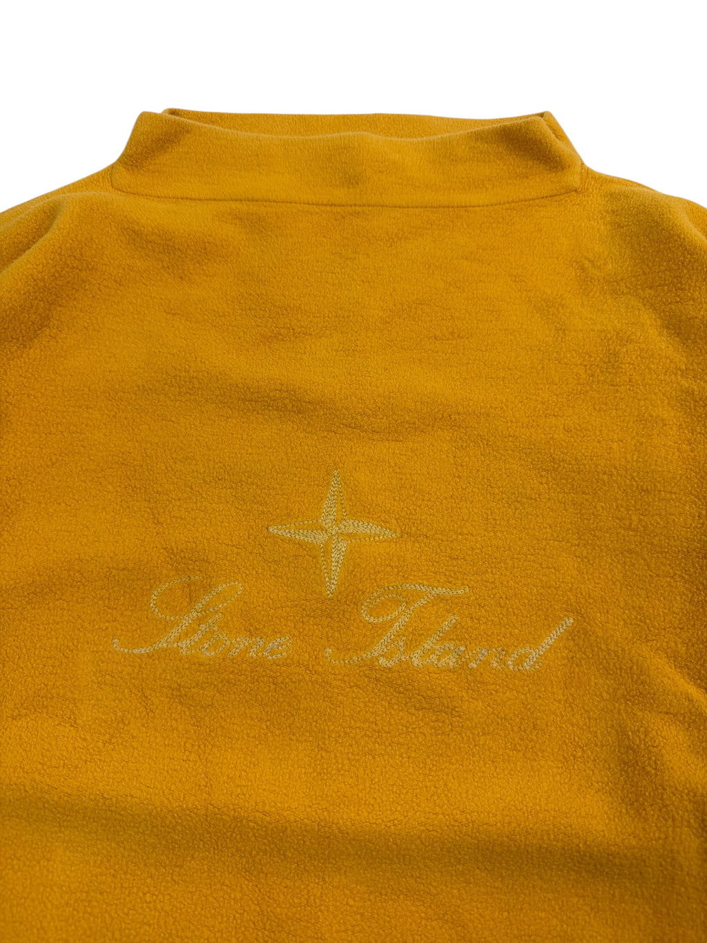 Stone Island 1987 Spell-Out Mock Neck Sweater