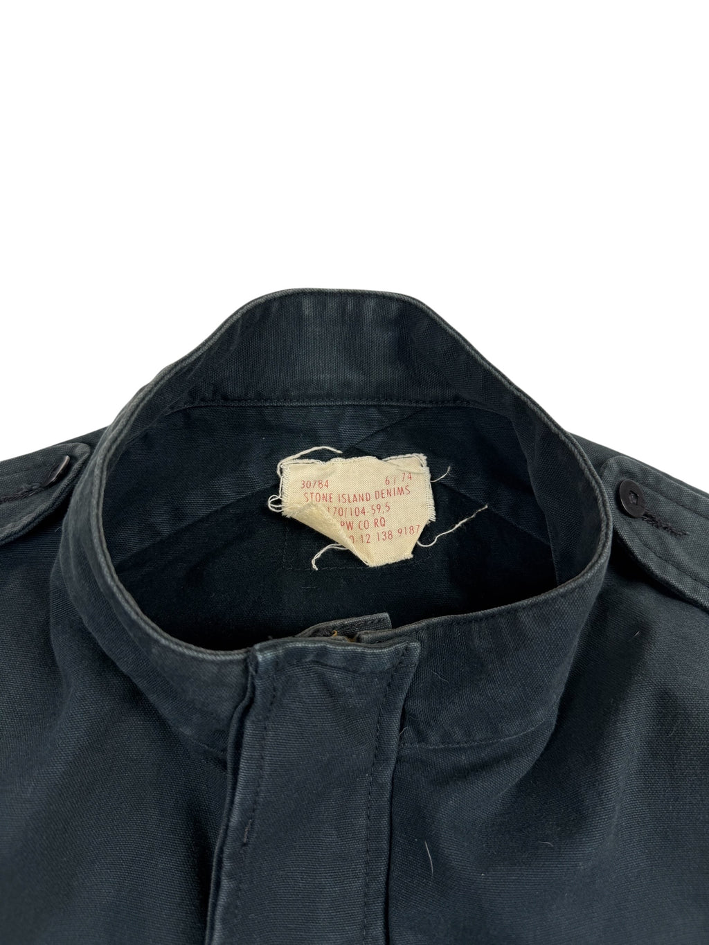 Stone Island Denims AW07 Utility Denim Jacket