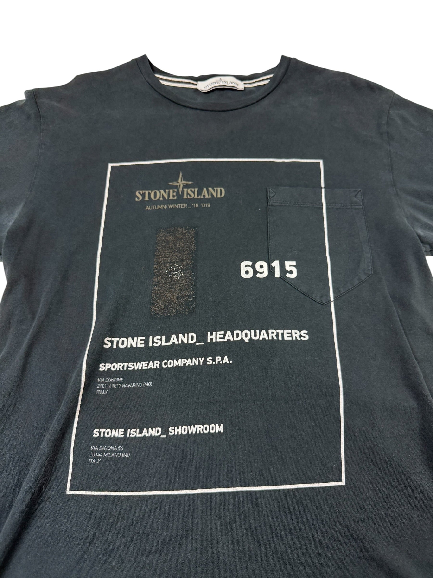 Stone Island Graphic Pocket T-Shirt