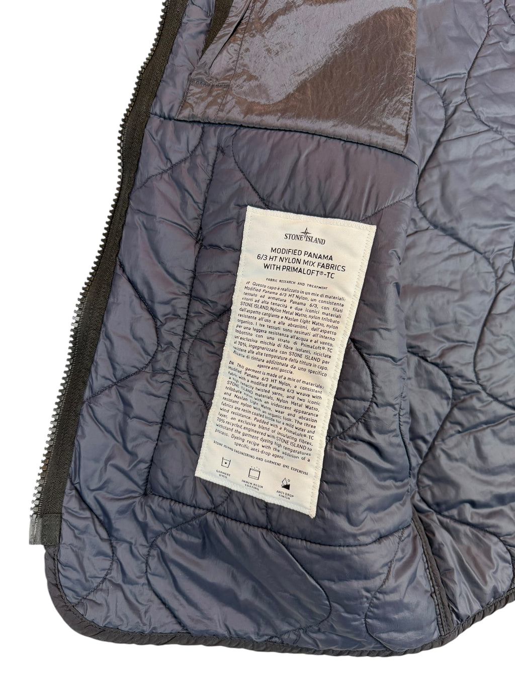 Stone Island G0840 Modified Panama Primaloft-TC Gilet