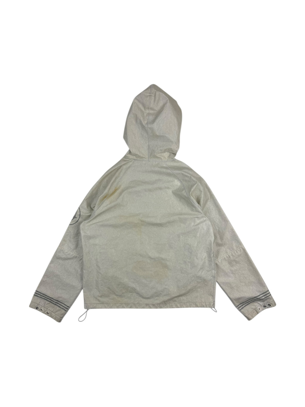 Stone Island SS02 Laminated Webbing Hooded Spalmantura Jacket