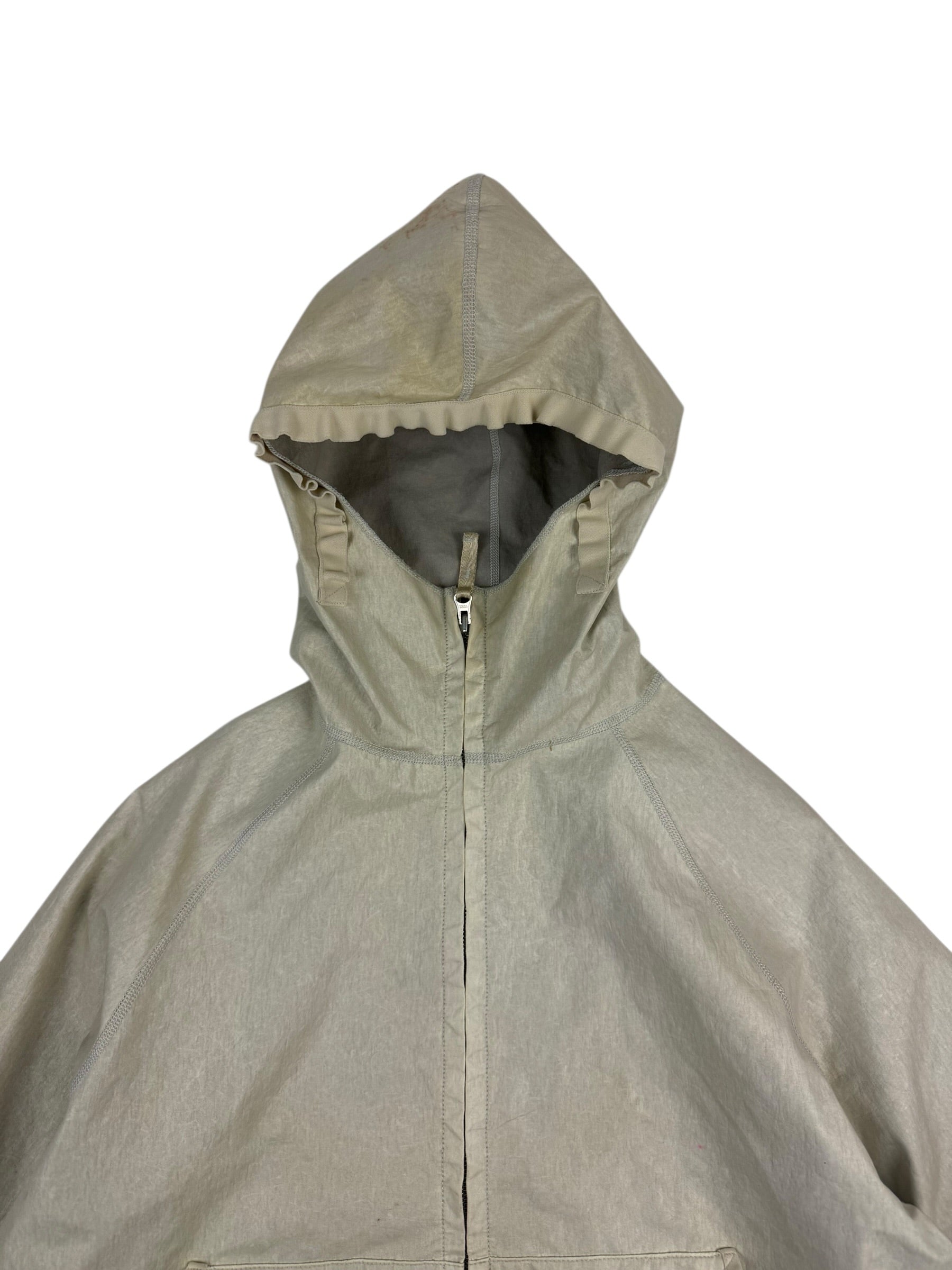 Stone Island SS02 Laminated Webbing Hooded Spalmantura Jacket