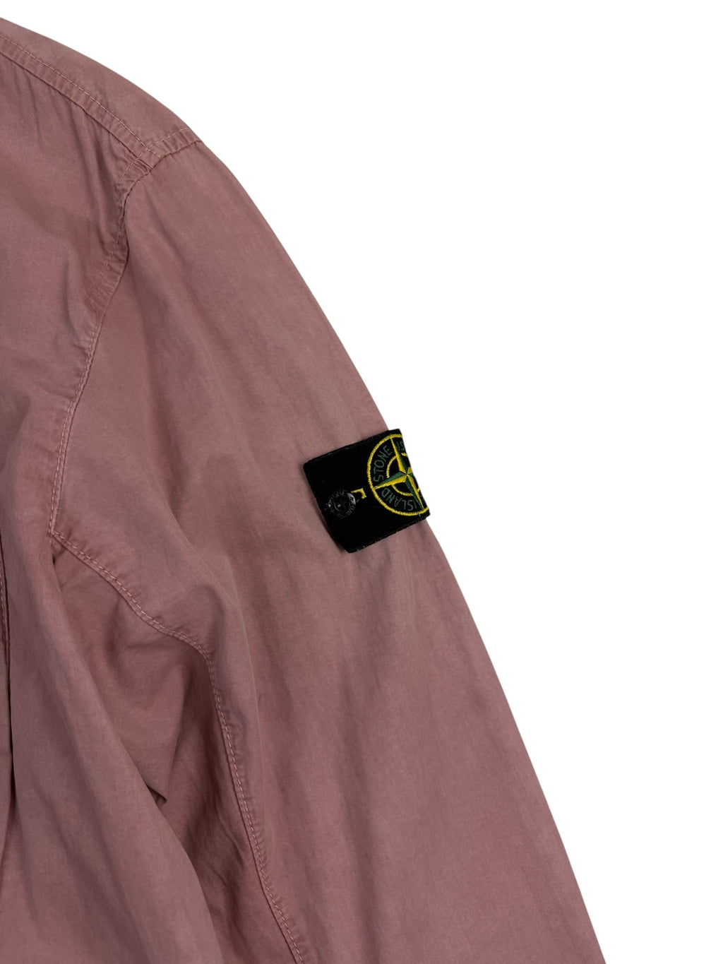 Stone Island Brushed Cotton Canvas Zip Jacket