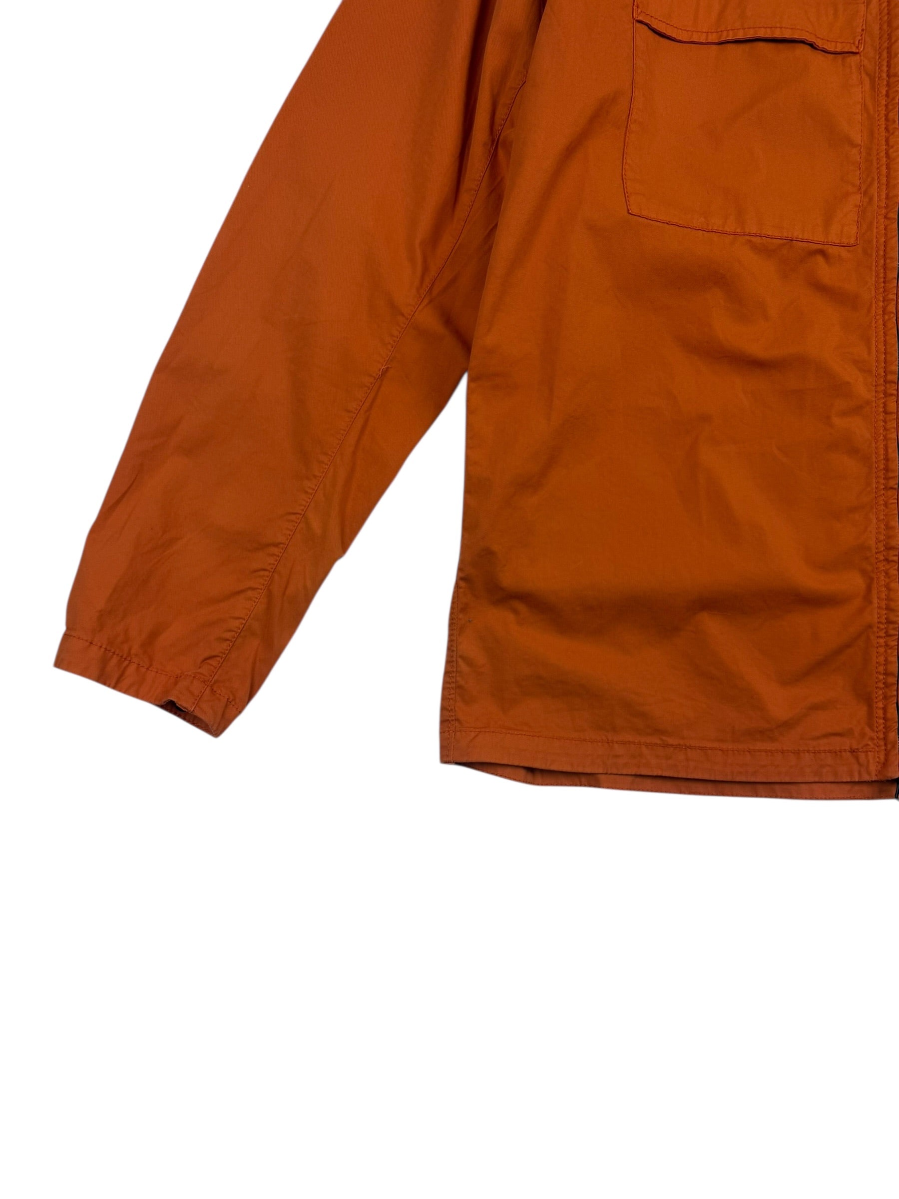 Stone Island Supima Cotton Twill Zip Overshirt