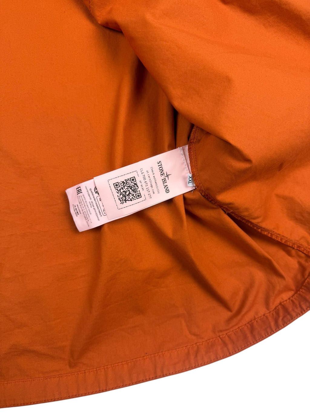Stone Island Supima Cotton Twill Zip Overshirt
