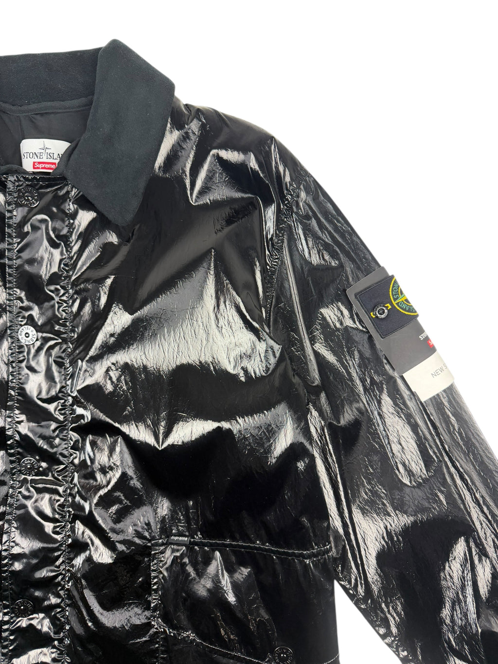 Stone Island Supreme SS19 New Silk Light Jacket