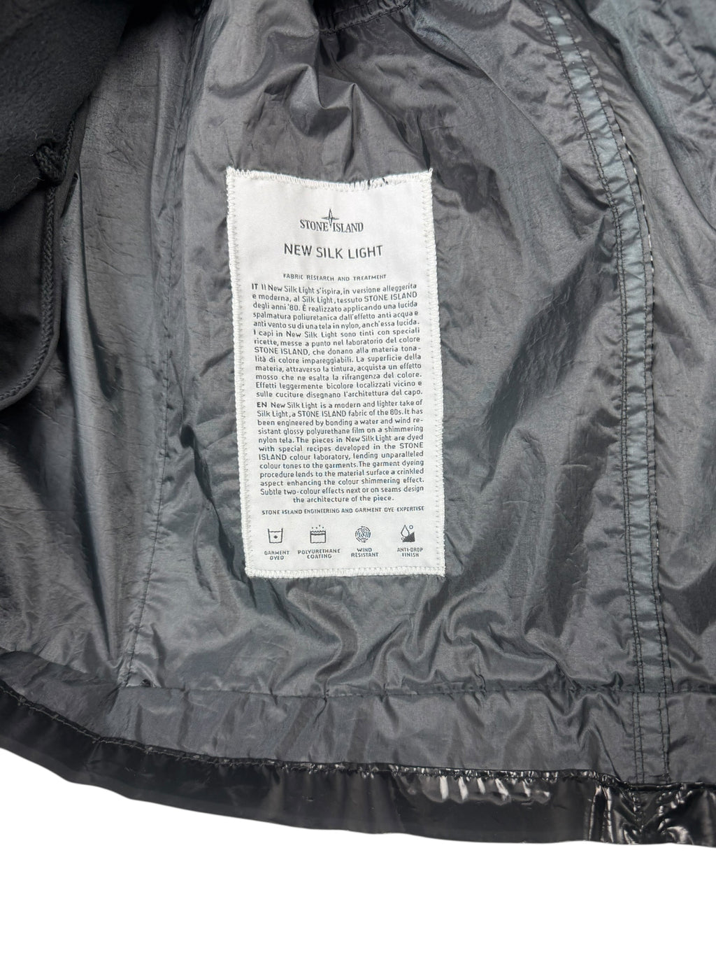 Stone Island Supreme SS19 New Silk Light Jacket