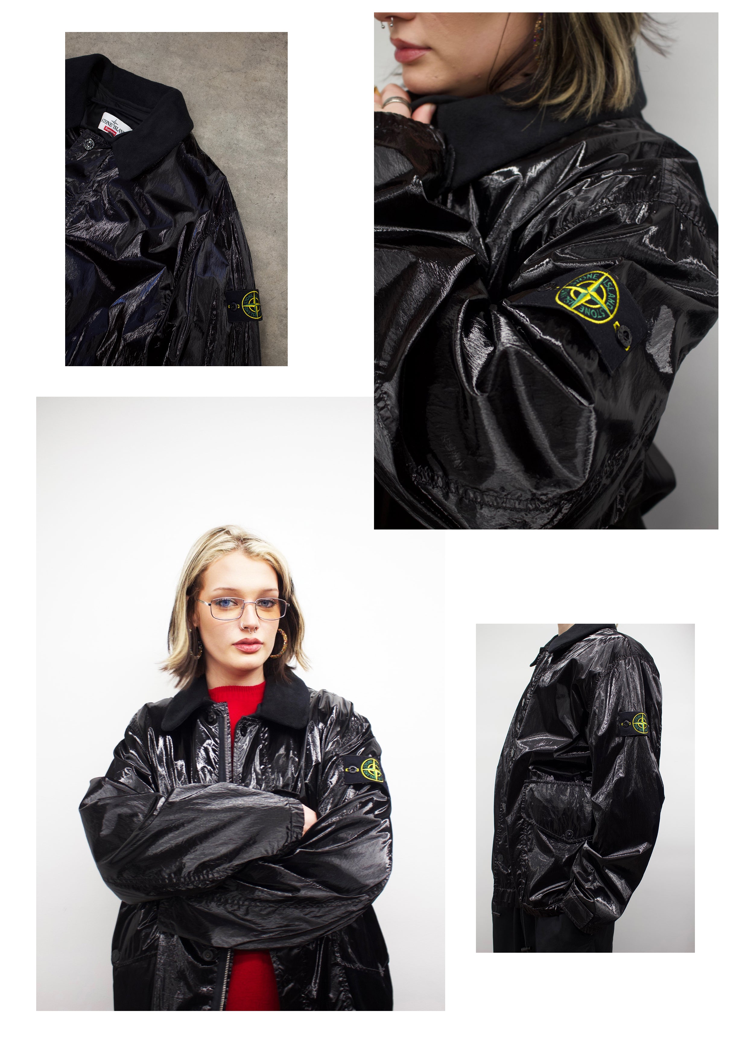 Stone Island Supreme SS19 New Silk Light Jacket