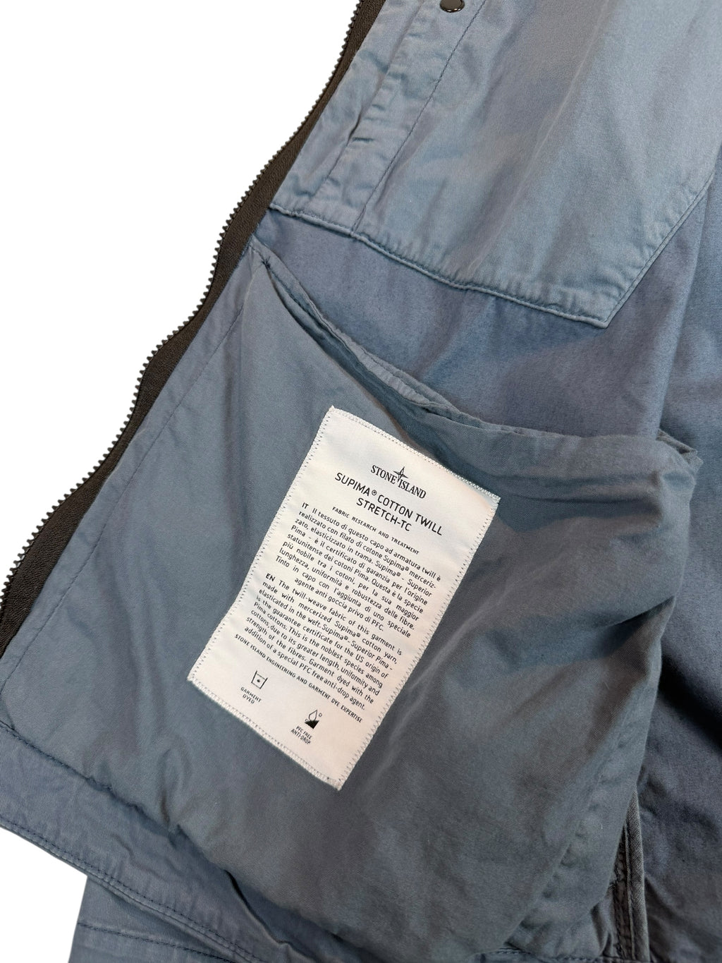 Stone Island Supima Cotton Twill Stretch-TC Jacket