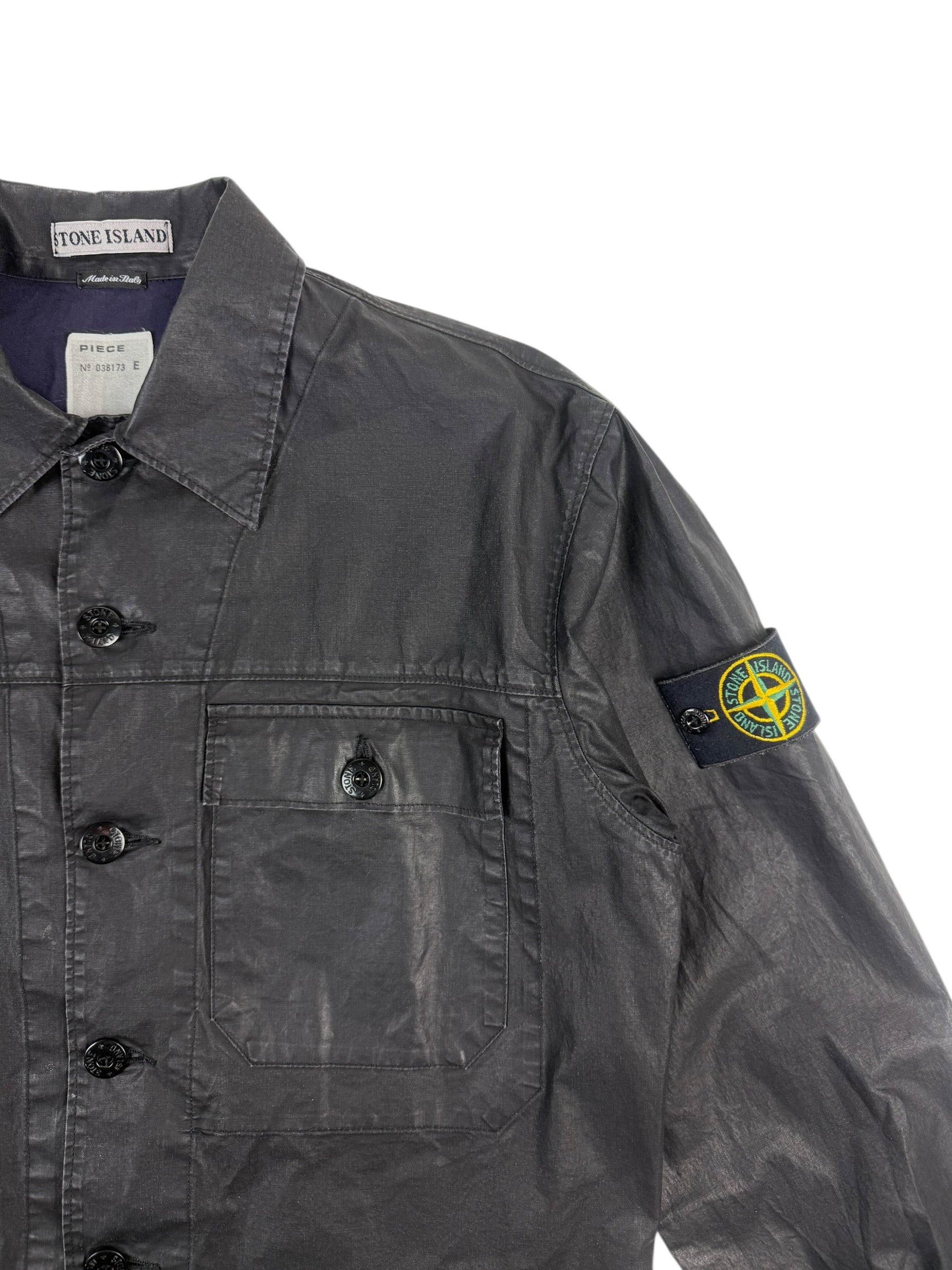 Stone Island SS00 Vulcanised Cotton Chore Jacket
