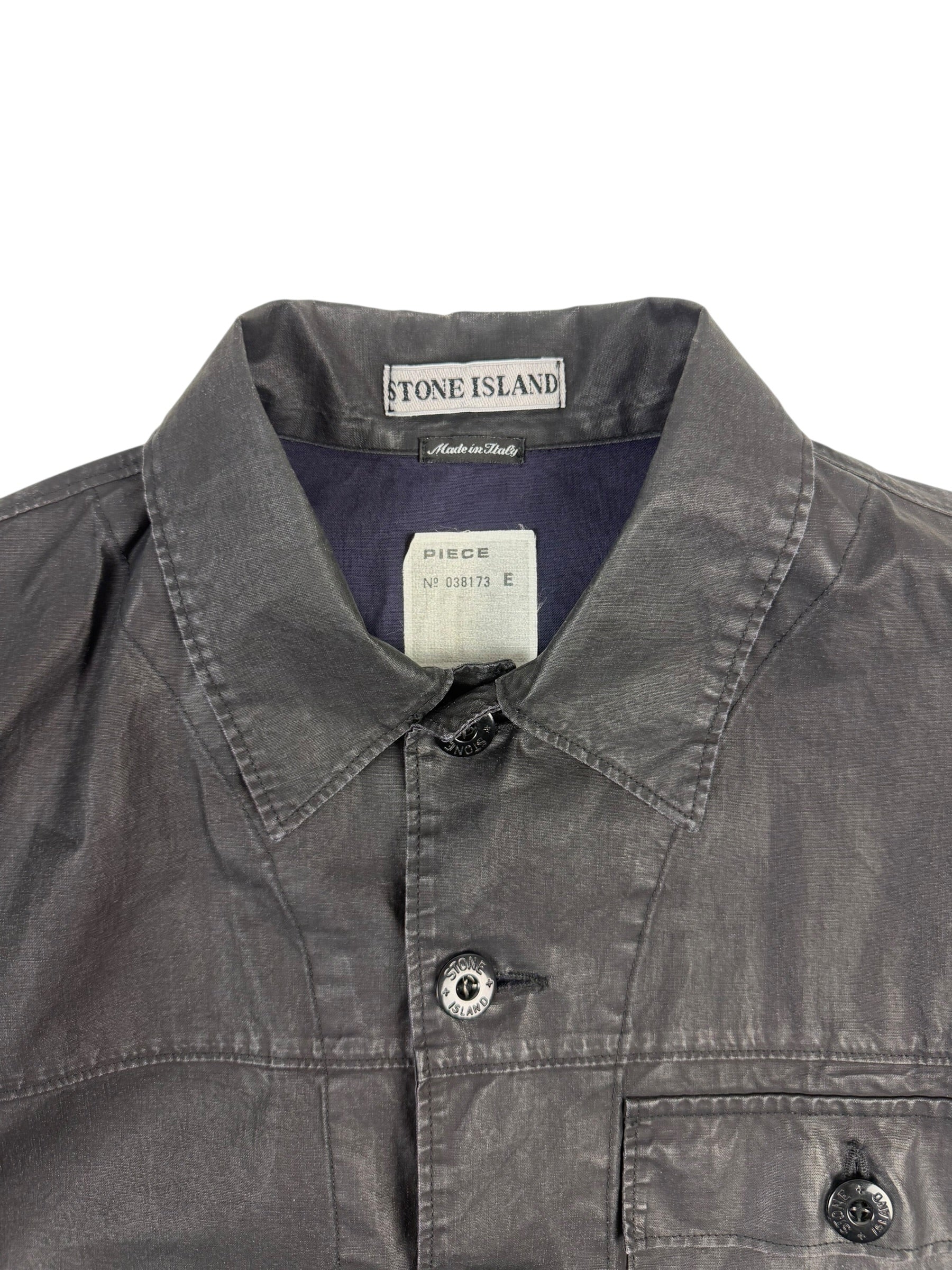 Stone Island SS00 Vulcanised Cotton Chore Jacket