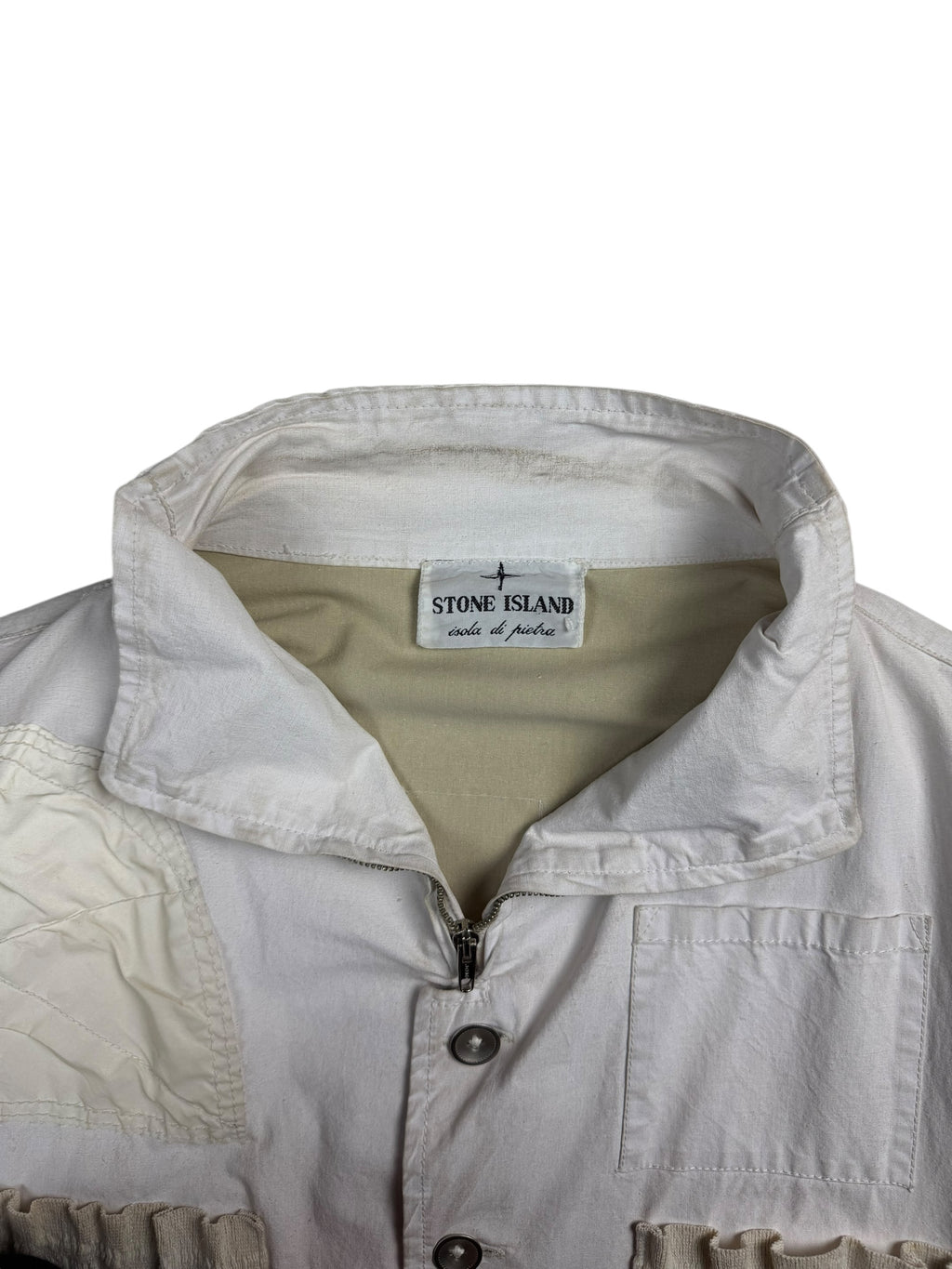 Stone Island 1983 Tela Stella Reflective Poachers Jacket