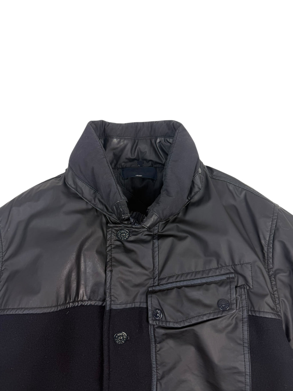 Stone Island AW13 Panno Tinto Mussola Gommata MGP Ghost Jacket