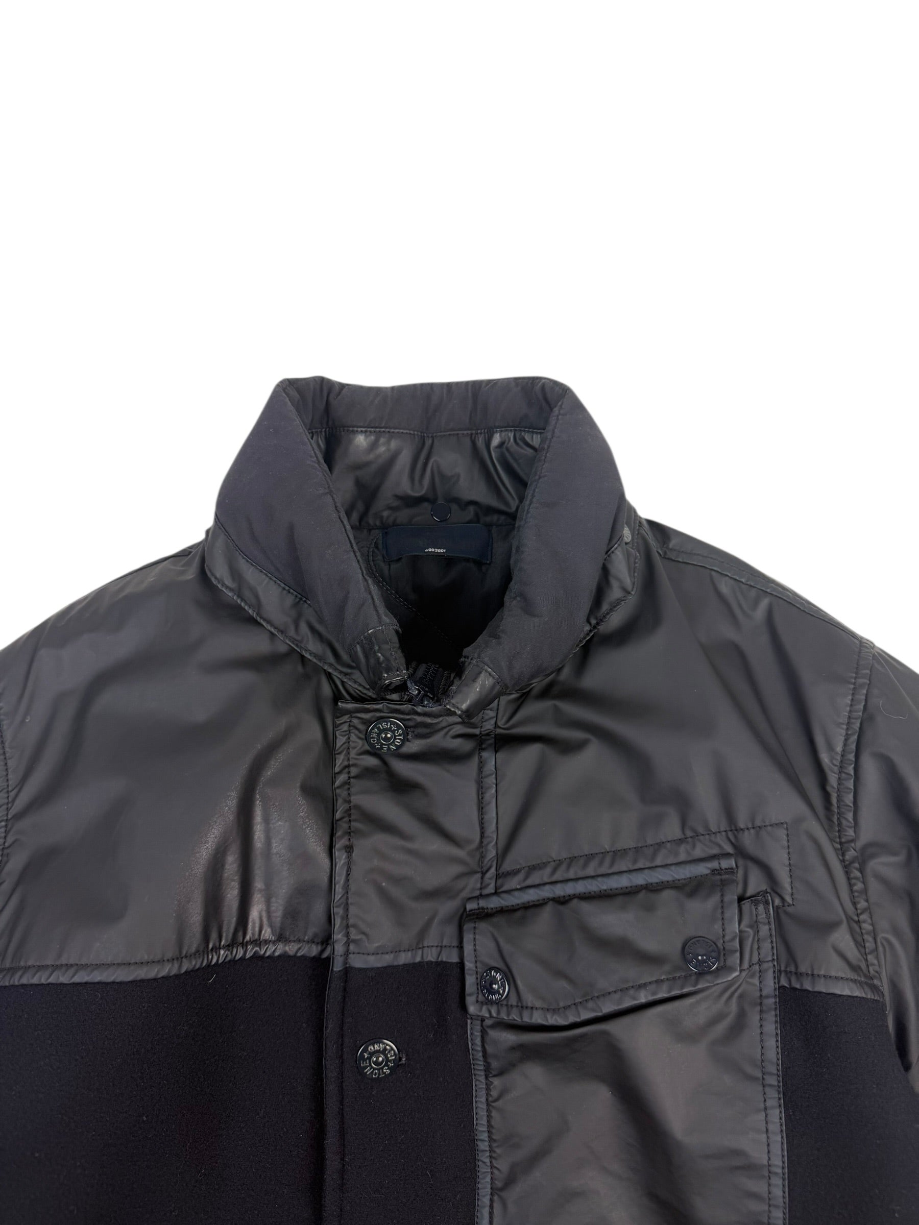 Stone Island AW13 Panno Tinto Mussola Gommata MGP Ghost Jacket