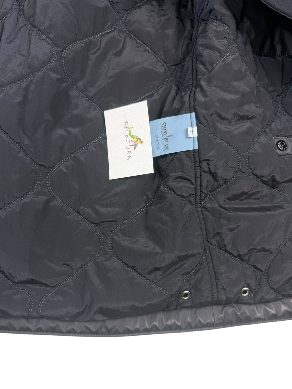 Stone Island AW13 Panno Tinto Mussola Gommata MGP Ghost Jacket