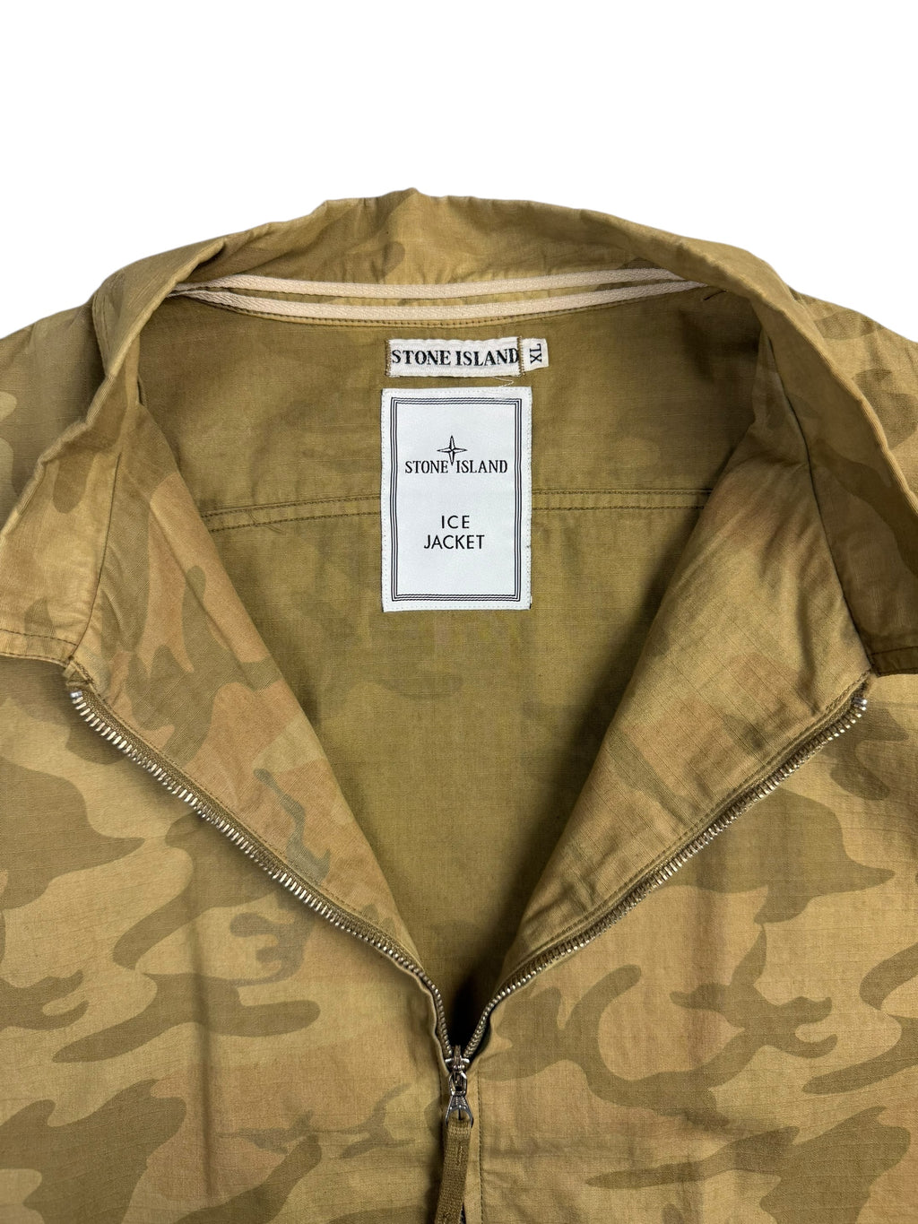 Stone Island 1990 Harrington Ice Camo Jacket