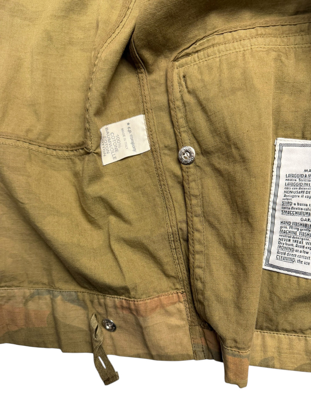 Stone Island 1990 Harrington Ice Camo Jacket