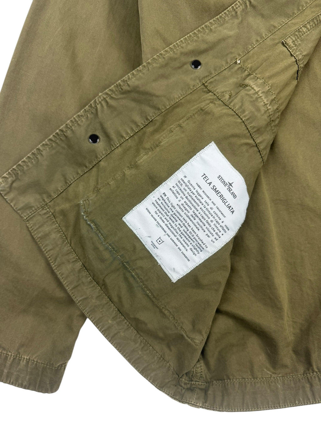 Stone Island Tela Smerigliata Jacket