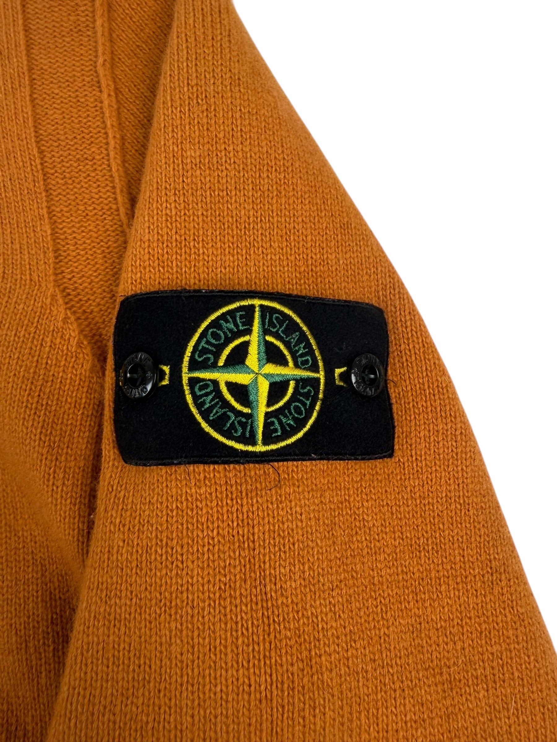 Stone Island Wool Button Popover Sweater