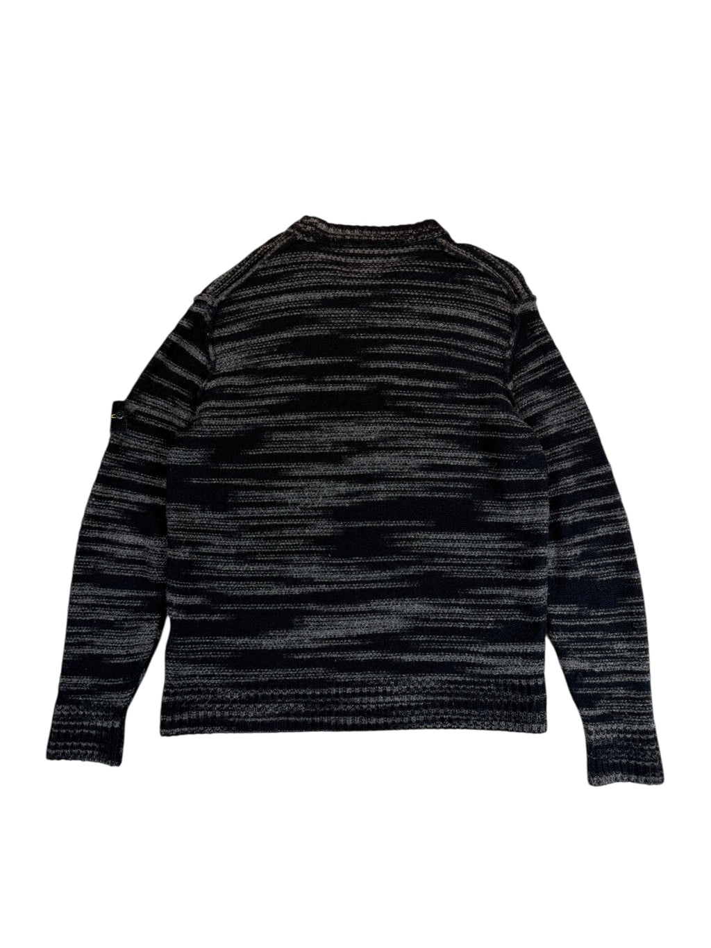 Stone Island Reverse Seam Marl Crewneck Knit