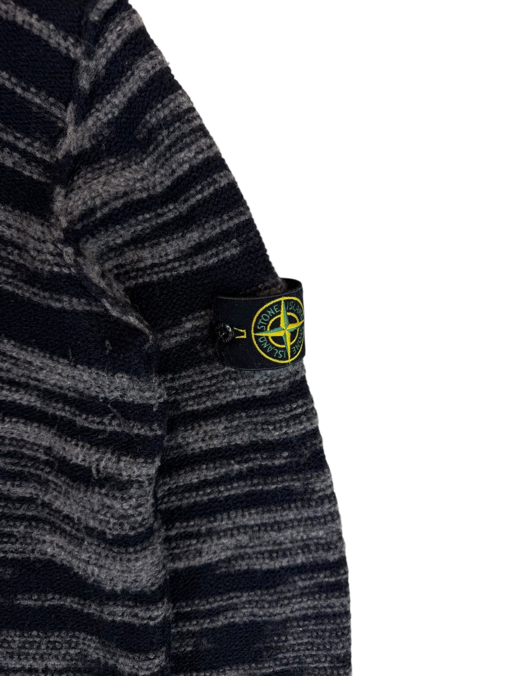 Stone Island Reverse Seam Marl Crewneck Knit