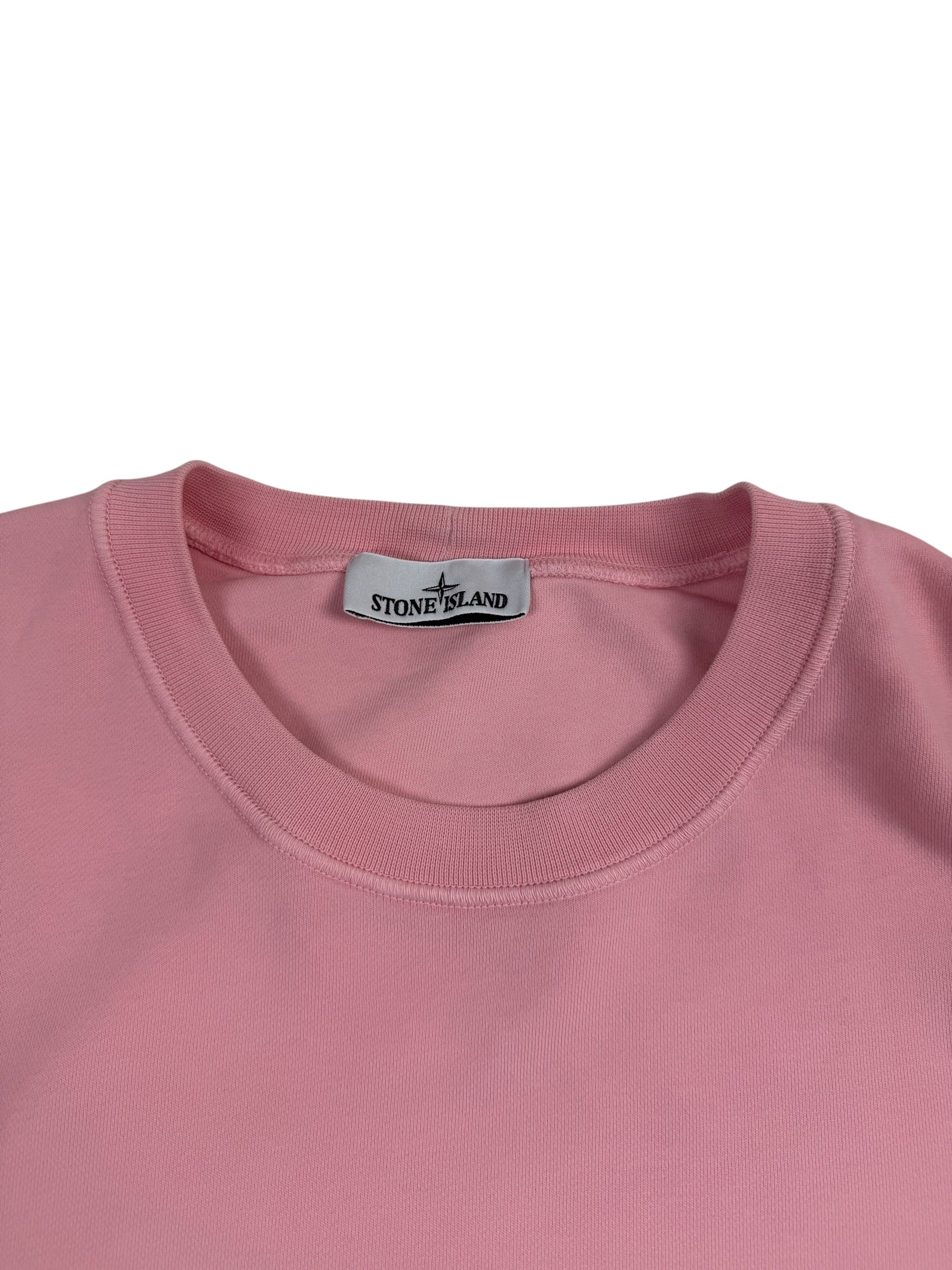 Stone Island SS24 Pink Crewneck Sweater