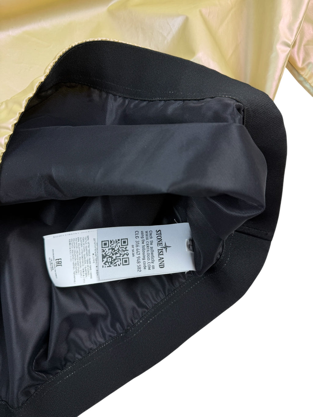 Stone Island Iridescent Tela Reflex Mat Smock