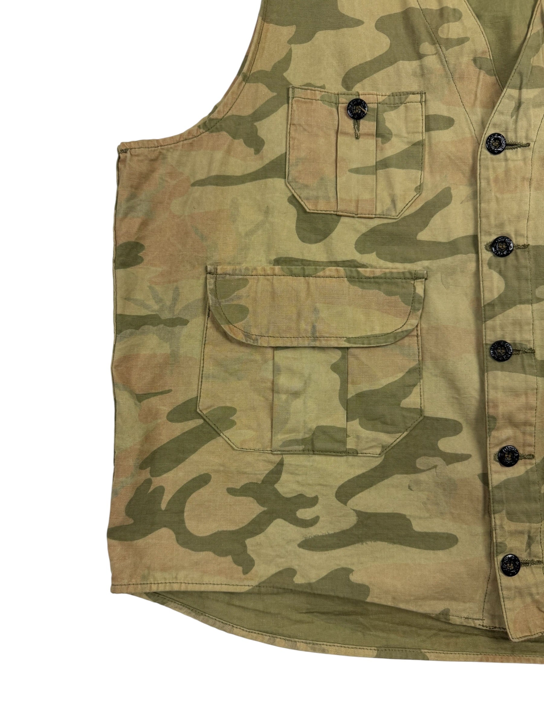 Stone Island 1990 Ice Jacket Camo Vest
