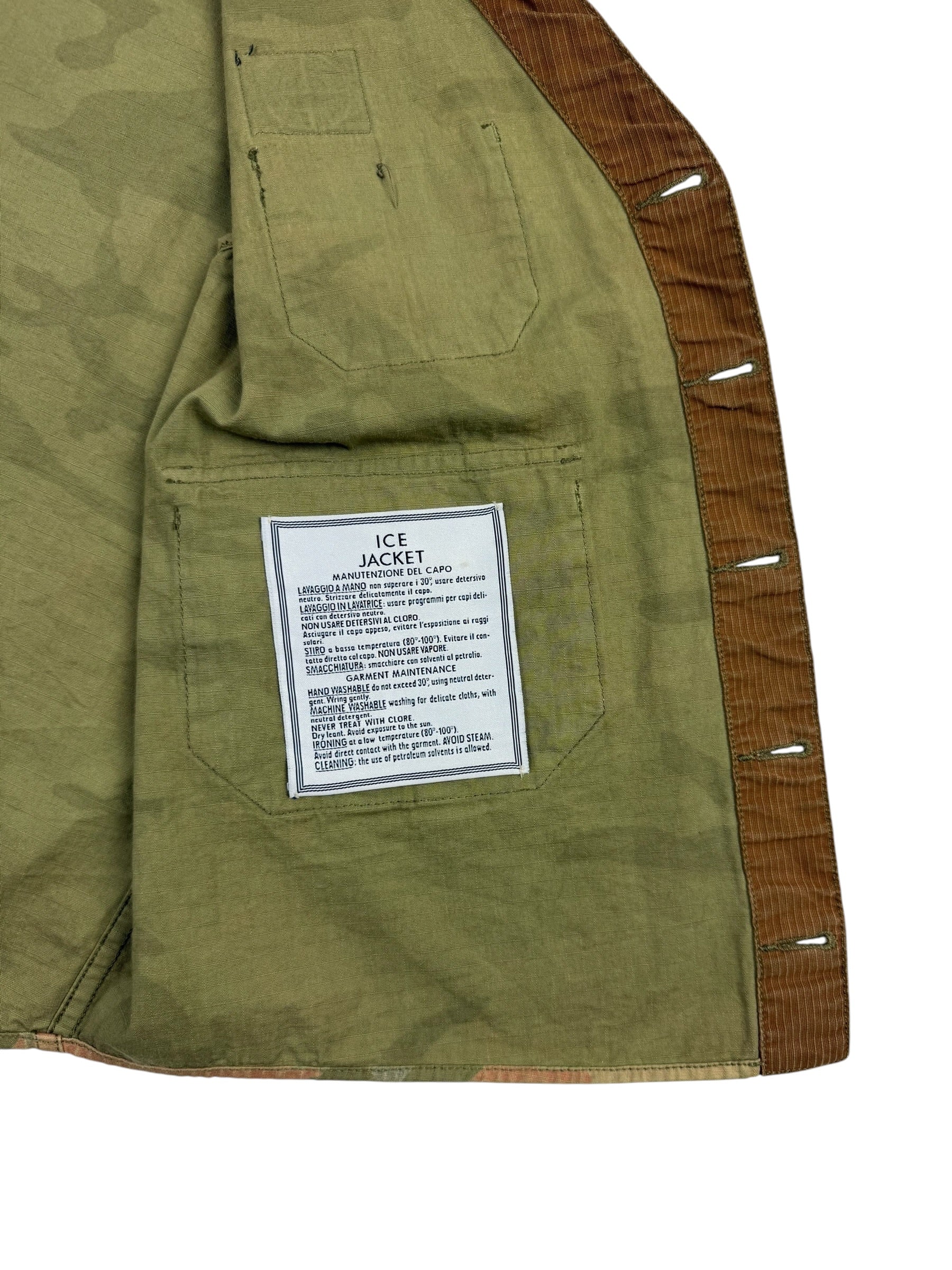 Stone Island 1990 Ice Jacket Camo Vest