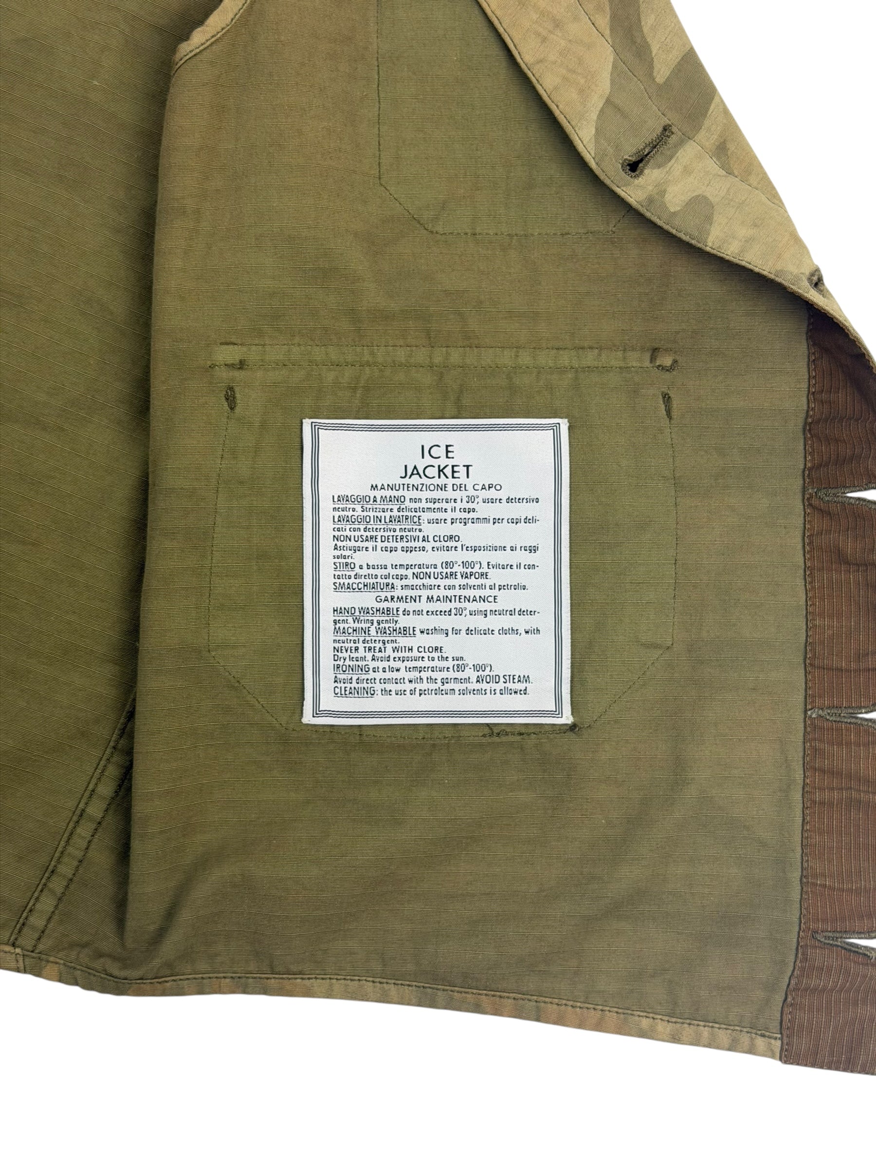 Stone Island 1990 Ice Jacket Camo Vest