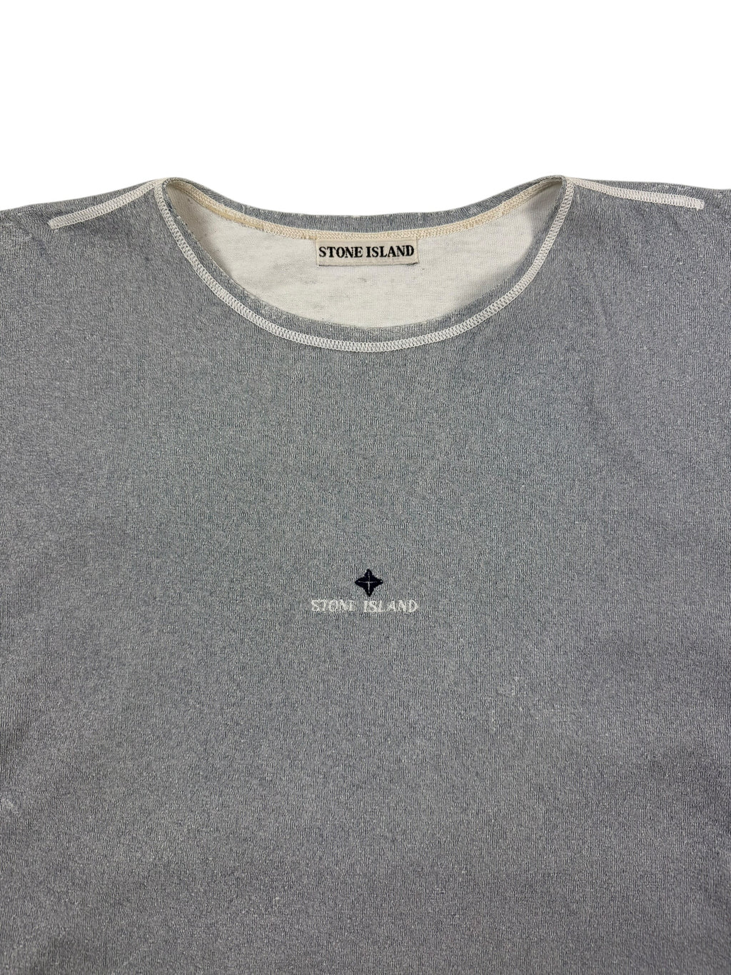 Stone Island 80s Towel Compass Logo Tee