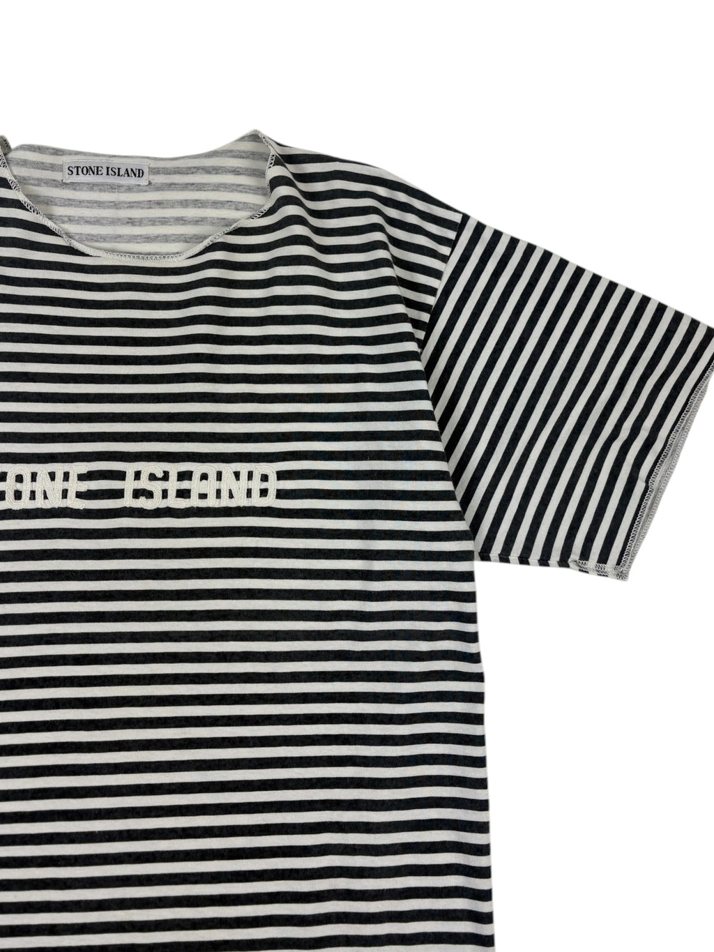 Stone Island 90s Stripe Spell-Out T-Shirt