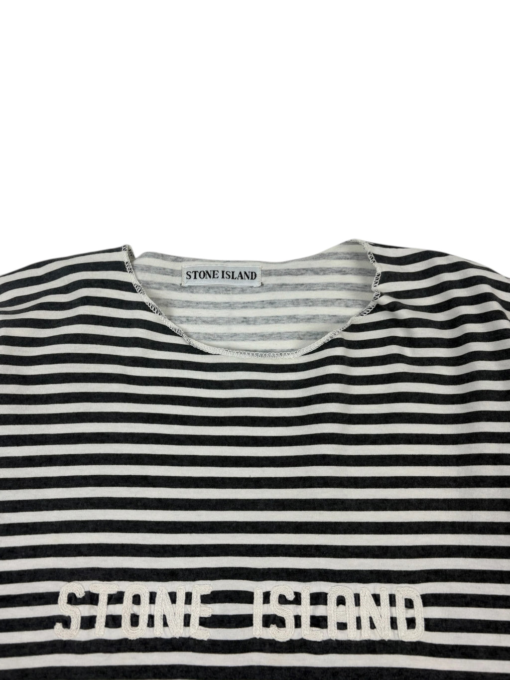 Stone Island 90s Stripe Spell-Out T-Shirt