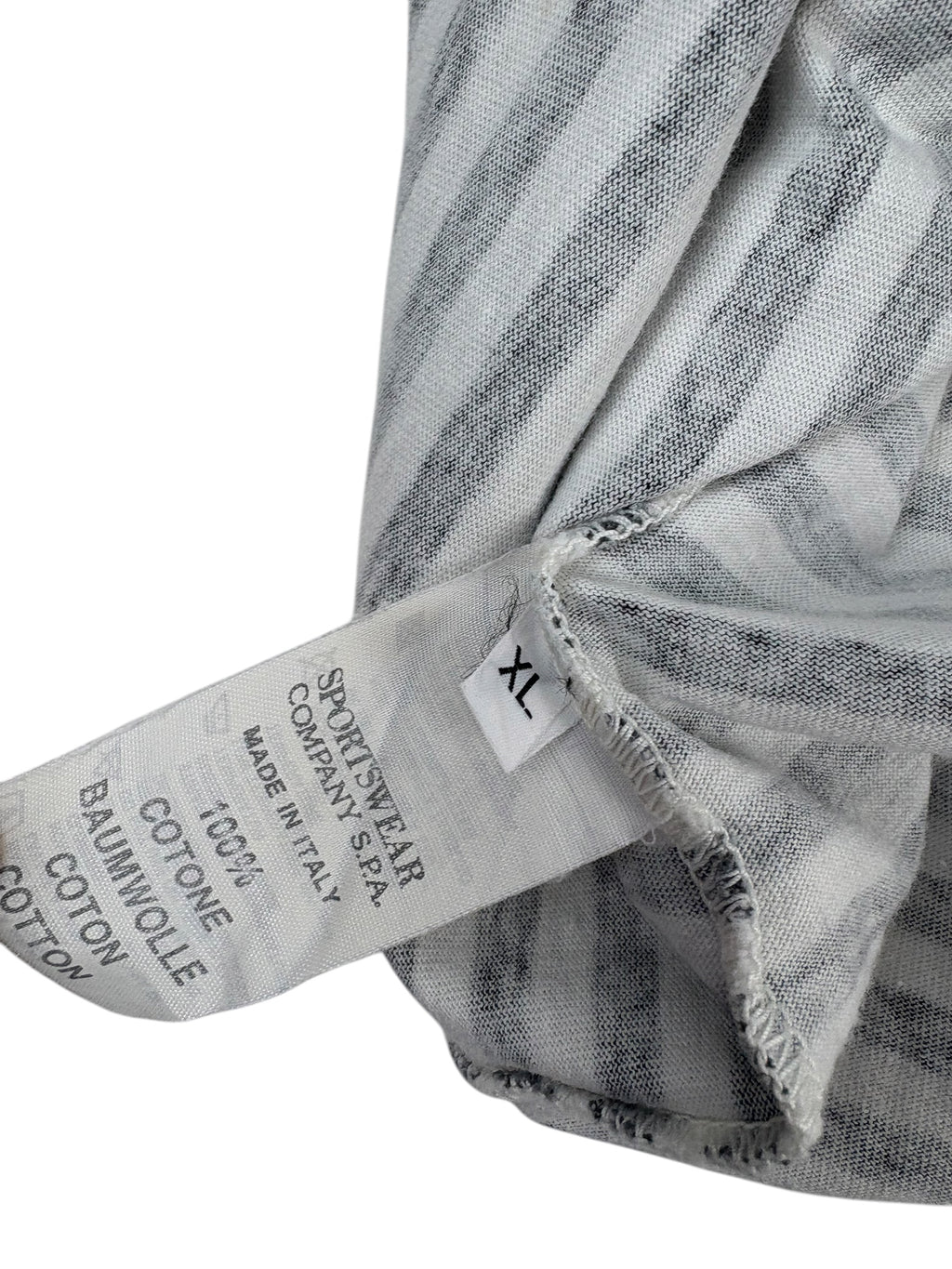 Stone Island 90s Stripe Spell-Out T-Shirt