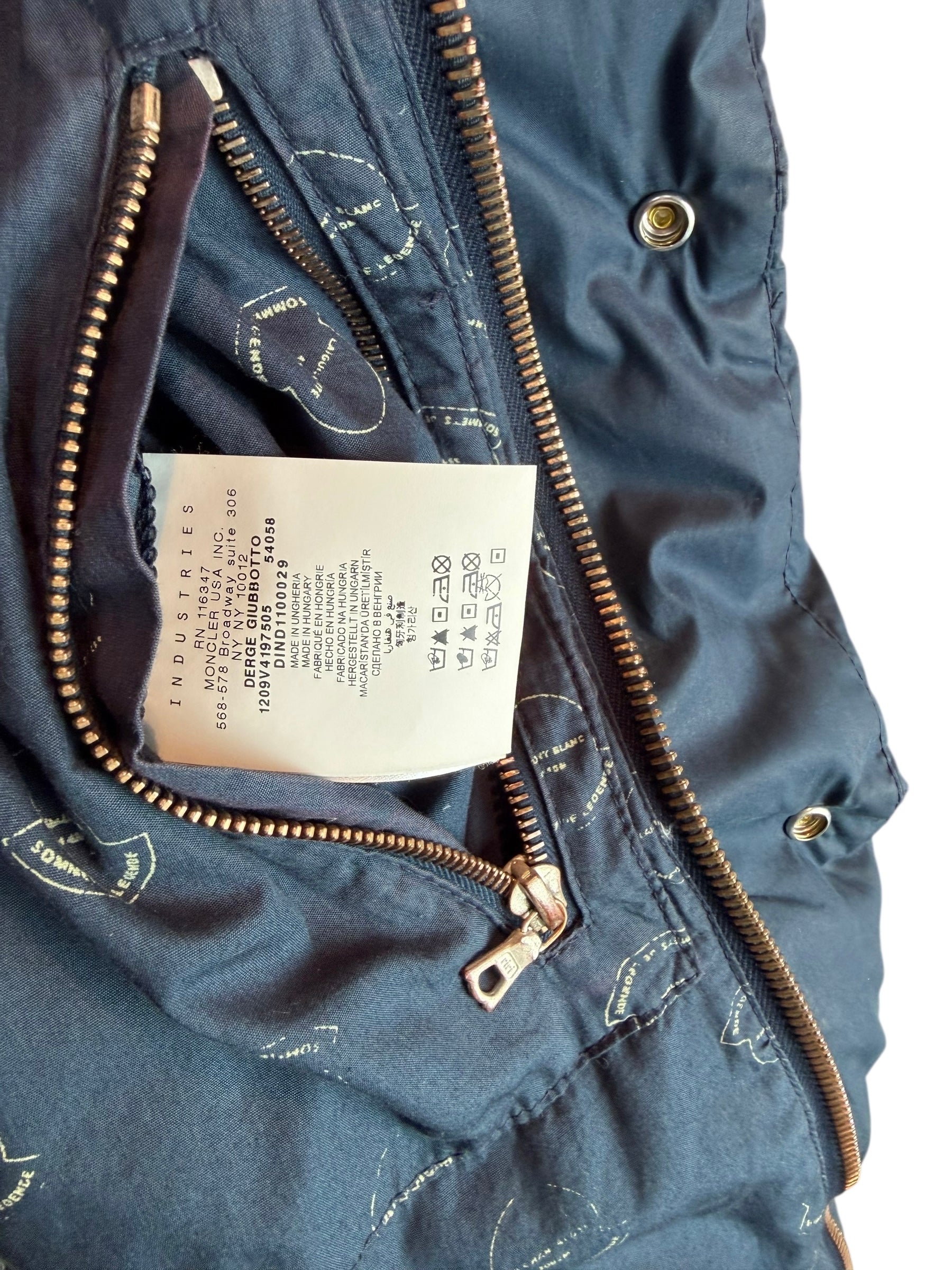 Visvim x Moncler Derge Giubotto Down Jacket