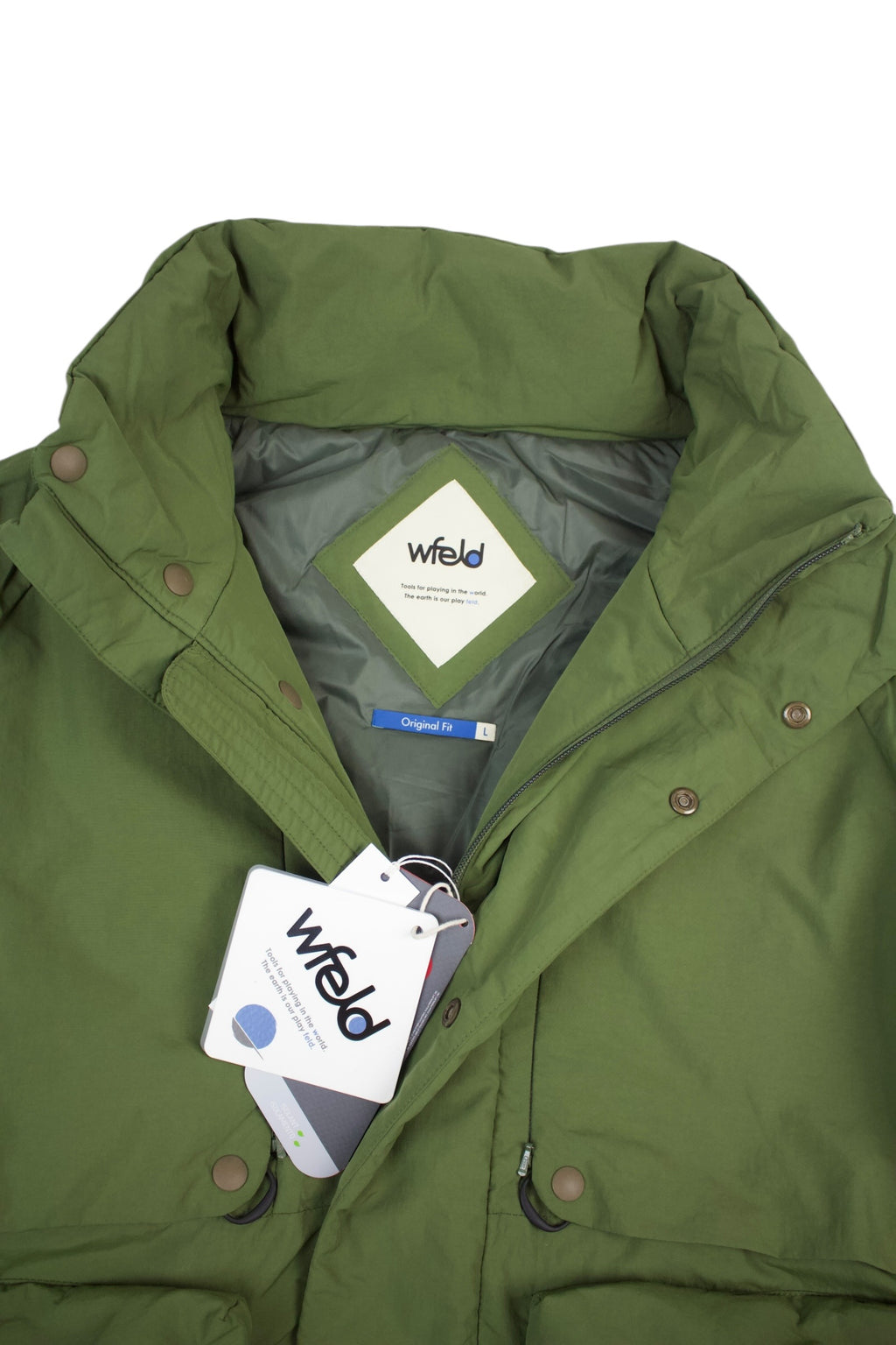 Wfeld / Hiroshi Nozawa Hidden Pocket Padded Jacket