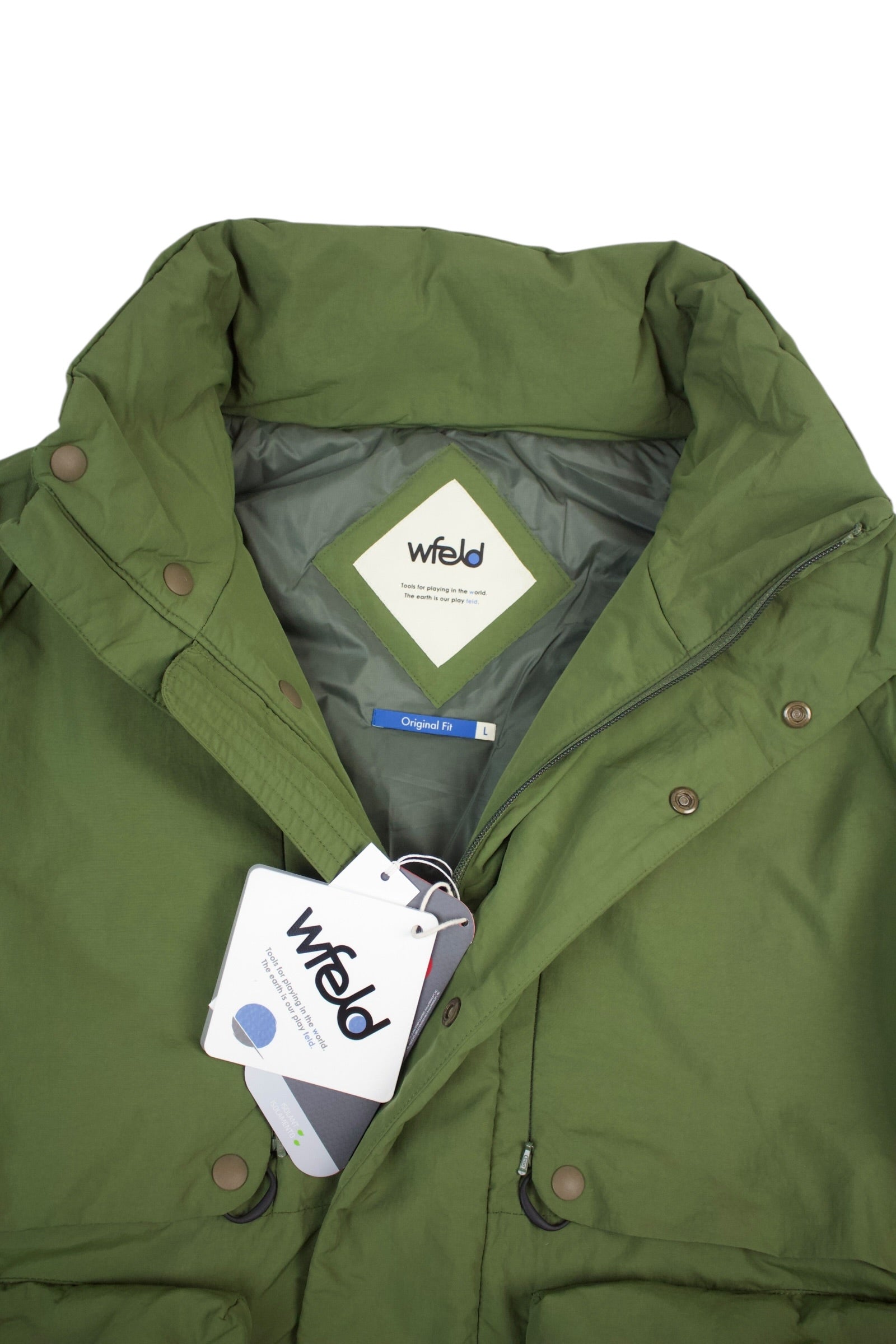 Wfeld / Hiroshi Nozawa Hidden Pocket Padded Jacket