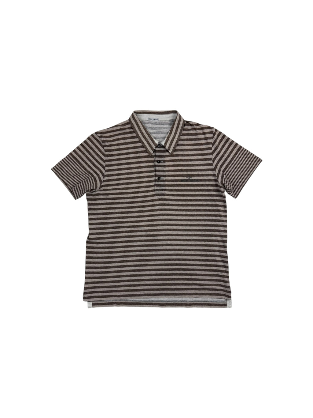 Stone Island SS08 Striped Polo Shirt