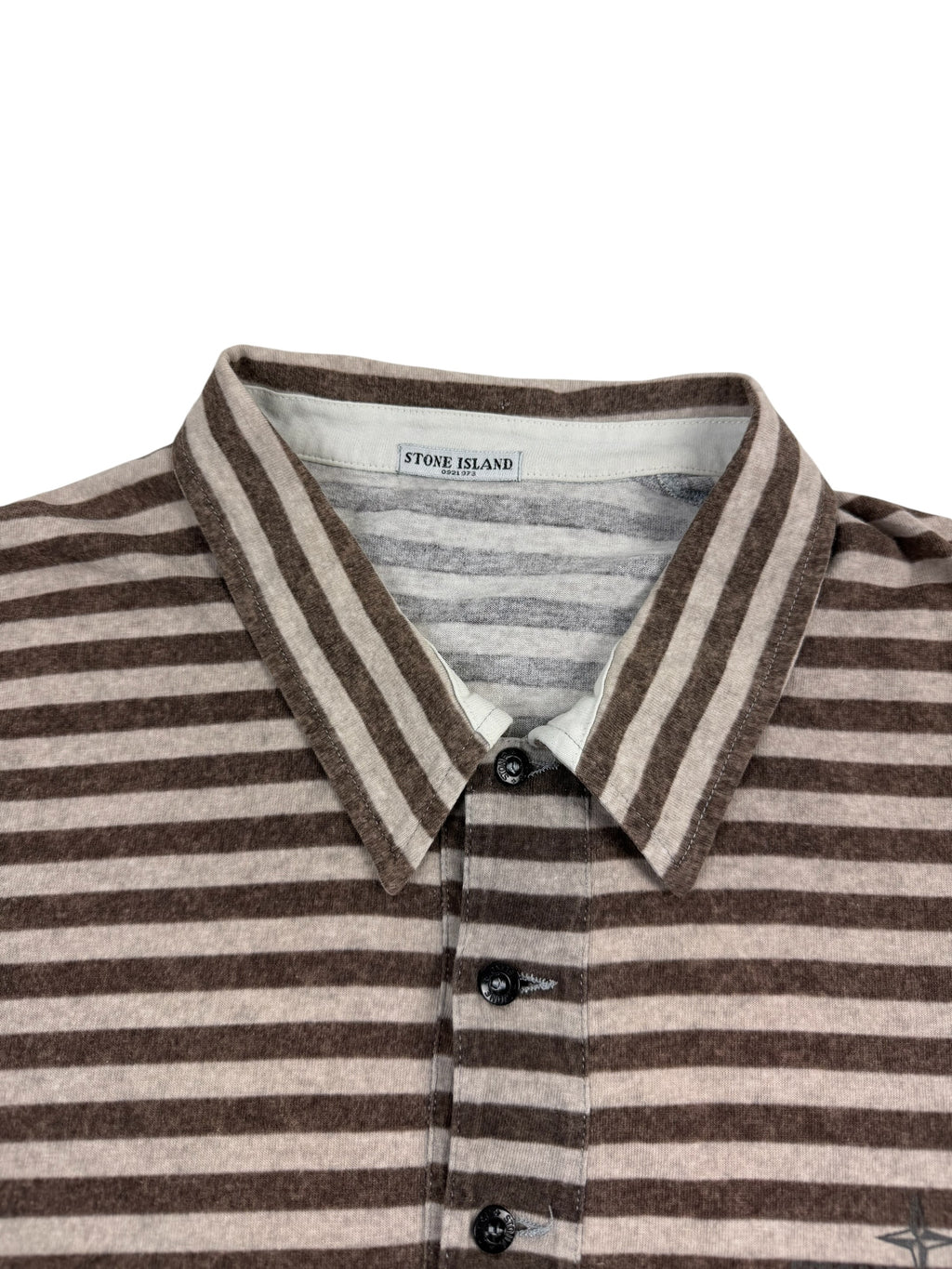 Stone Island SS08 Striped Polo Shirt
