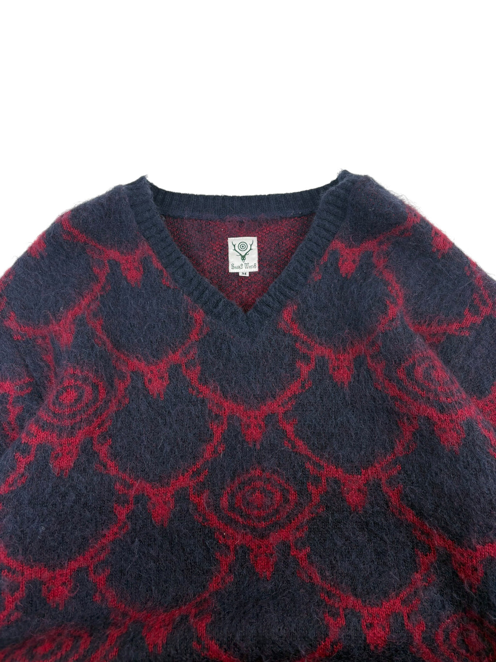 South2 West8 Loose Fit Mohair Sweater