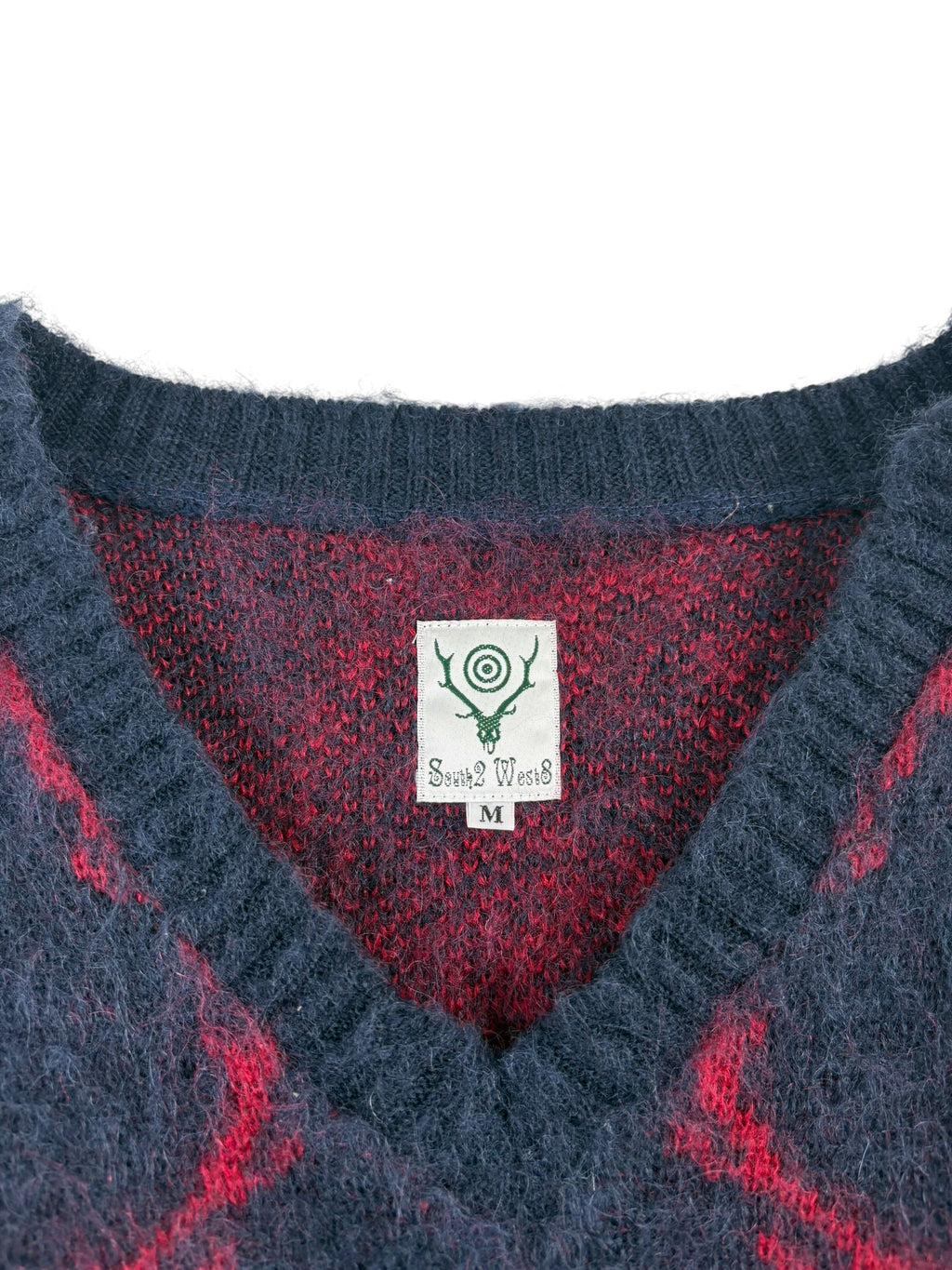 South2 West8 Loose Fit Mohair Sweater