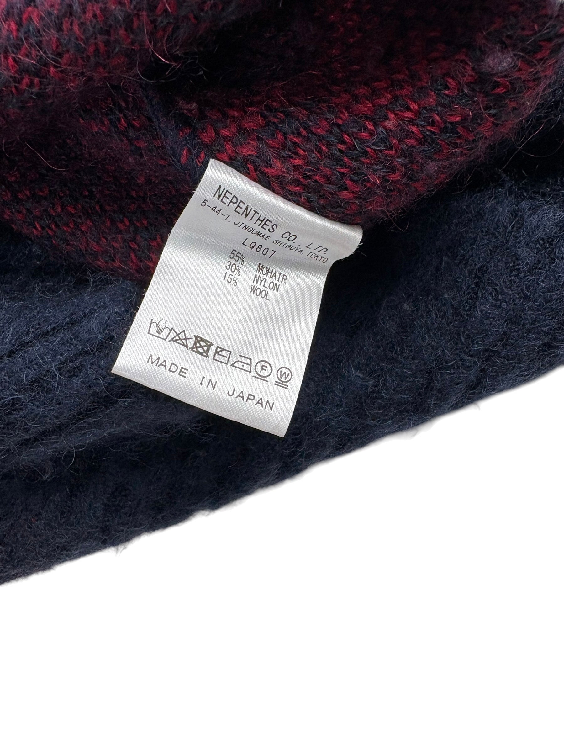 South2 West8 Loose Fit Mohair Sweater