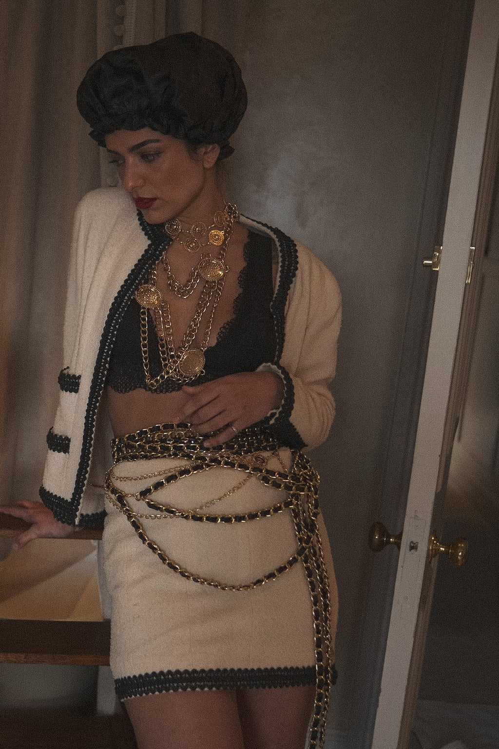 Chanel Boutique Spring / 1994 Skirt & Jacket Set